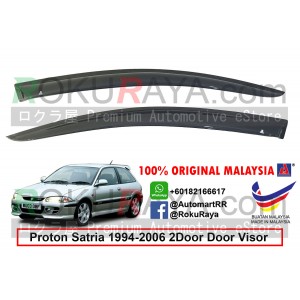 Proton Satria 2Door (1st Gen) 1994-2006 AG Door Visor Air Press Wind Deflector (Small 7cm Width)